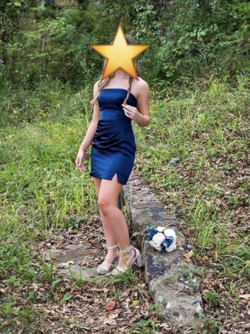 Blue Mini Dress Like New